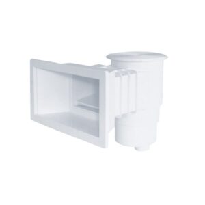 Skimmer Standard Boca Larga 360 Abs Tapa Cuadrada