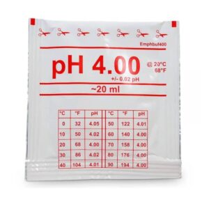 Solución Tampón Ph4 (20 Ml) Blíster Con 5 Sobres